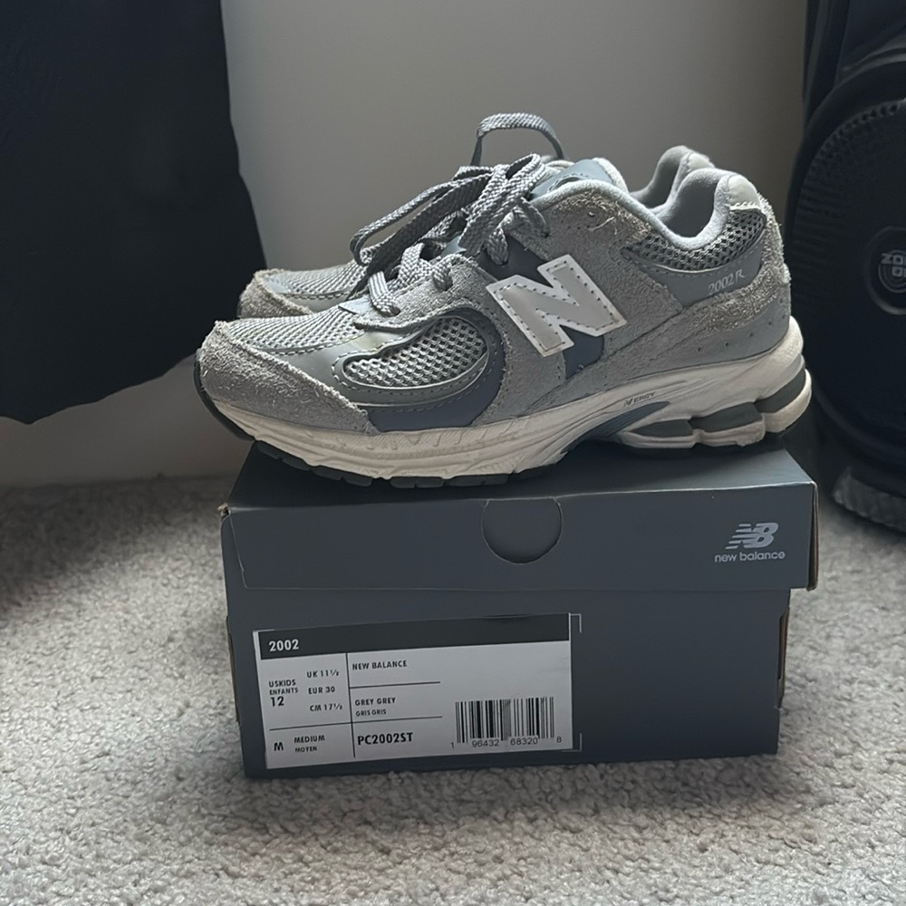Toddler Gray New Balance 2002